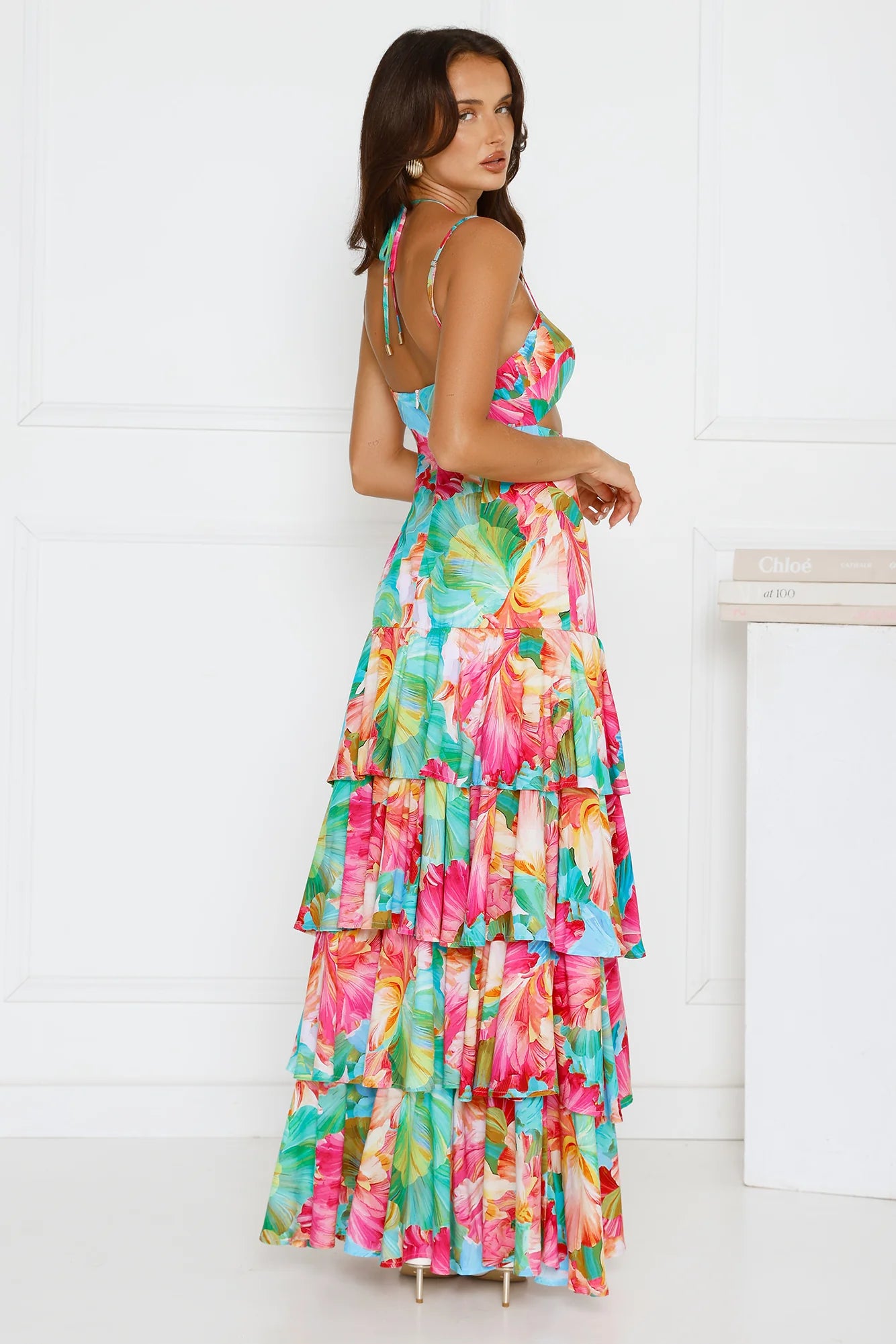 Fiesta In Paradise Maxi Dress Floral