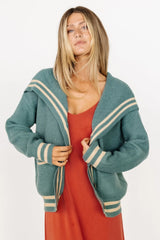 Corbett Knit Cardigan | Jade