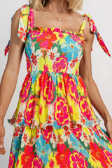 Aruba Tiered Dress | Multi