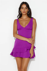 Belong To Me Mini Dress Purple