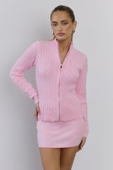 Winter Magic Knit Skort Pink