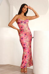 Be The Best Mesh Maxi Dress Pink