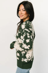 Legend Sweater | Hunter Green Multi