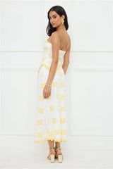 Desert Daze Maxi Skirt White