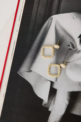 18k Gold Plated Jayde Earrings Gold