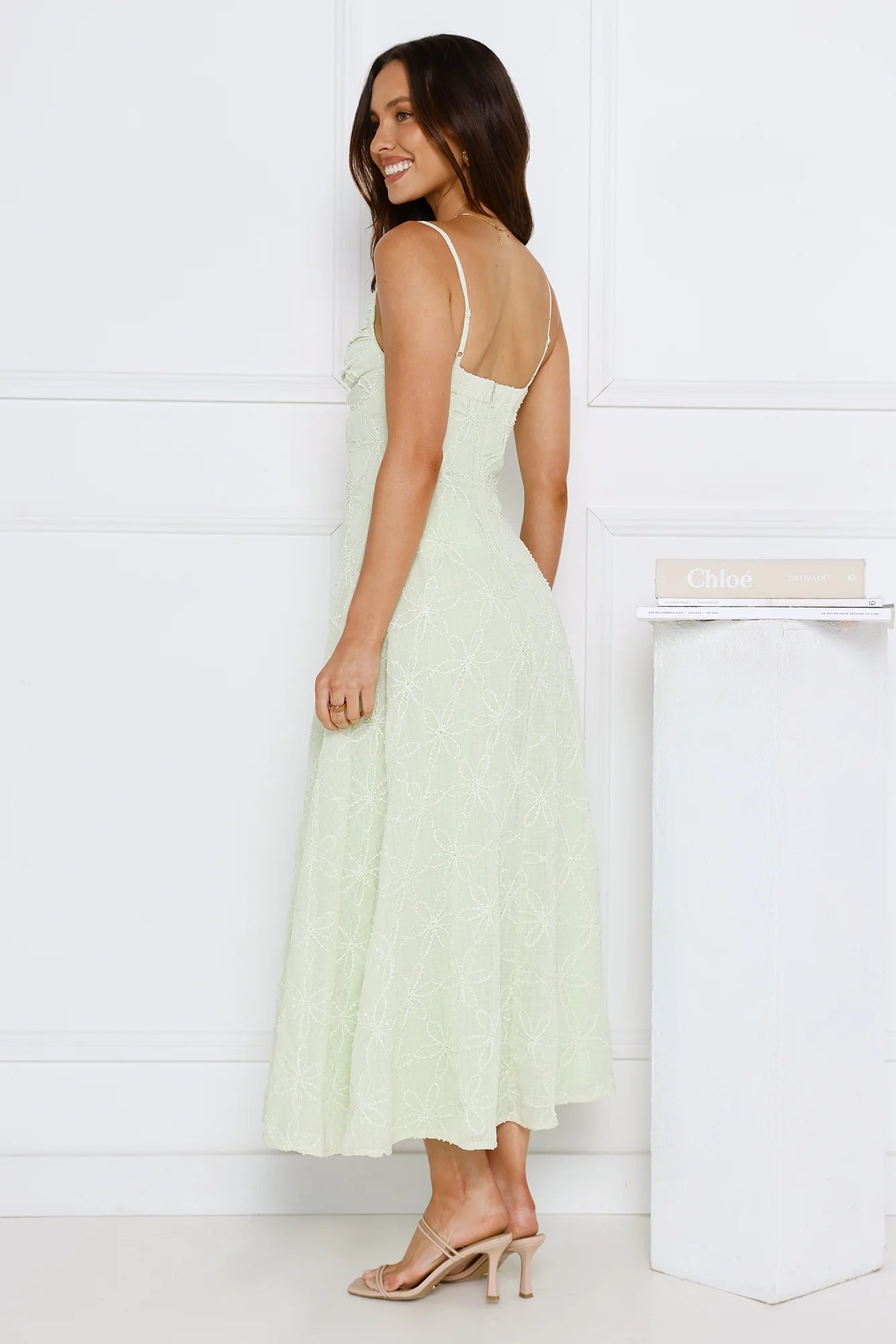 Experimenting Midi Dress Mint