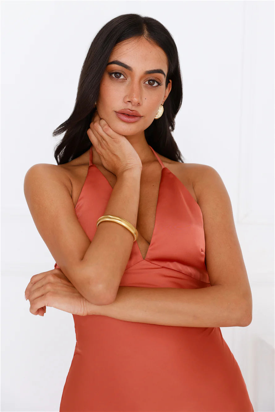 18k Gold Plated Polished Bracelet Gold
