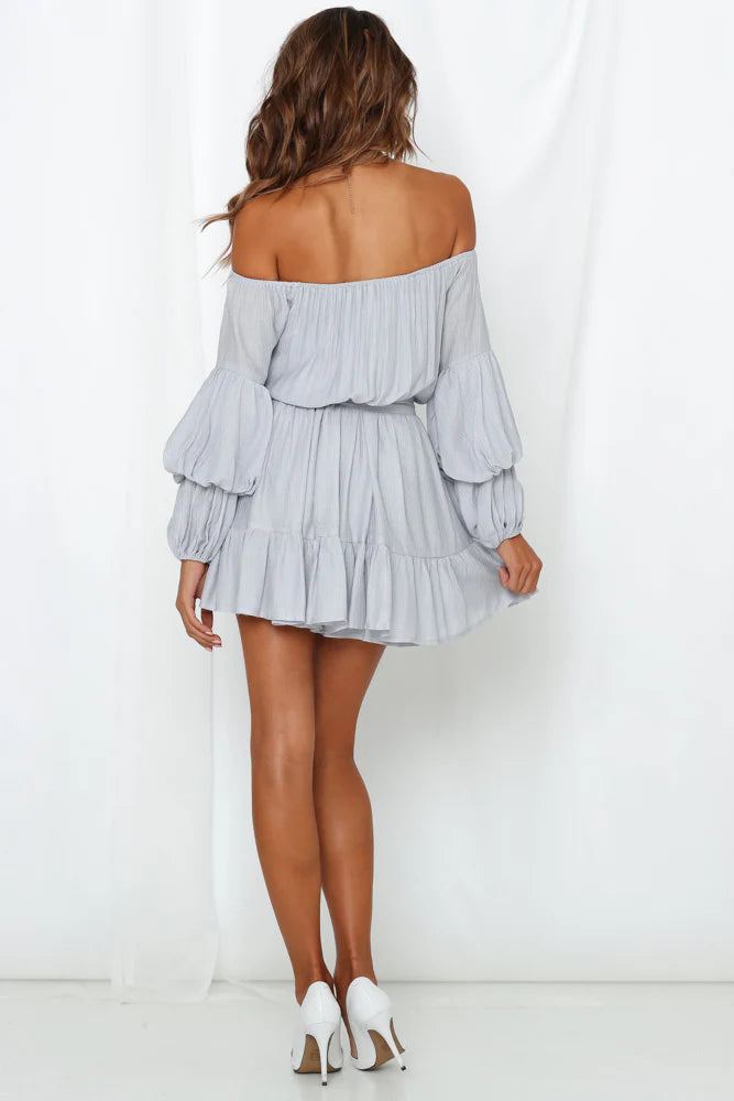 Always The Love Songs Dress Grey