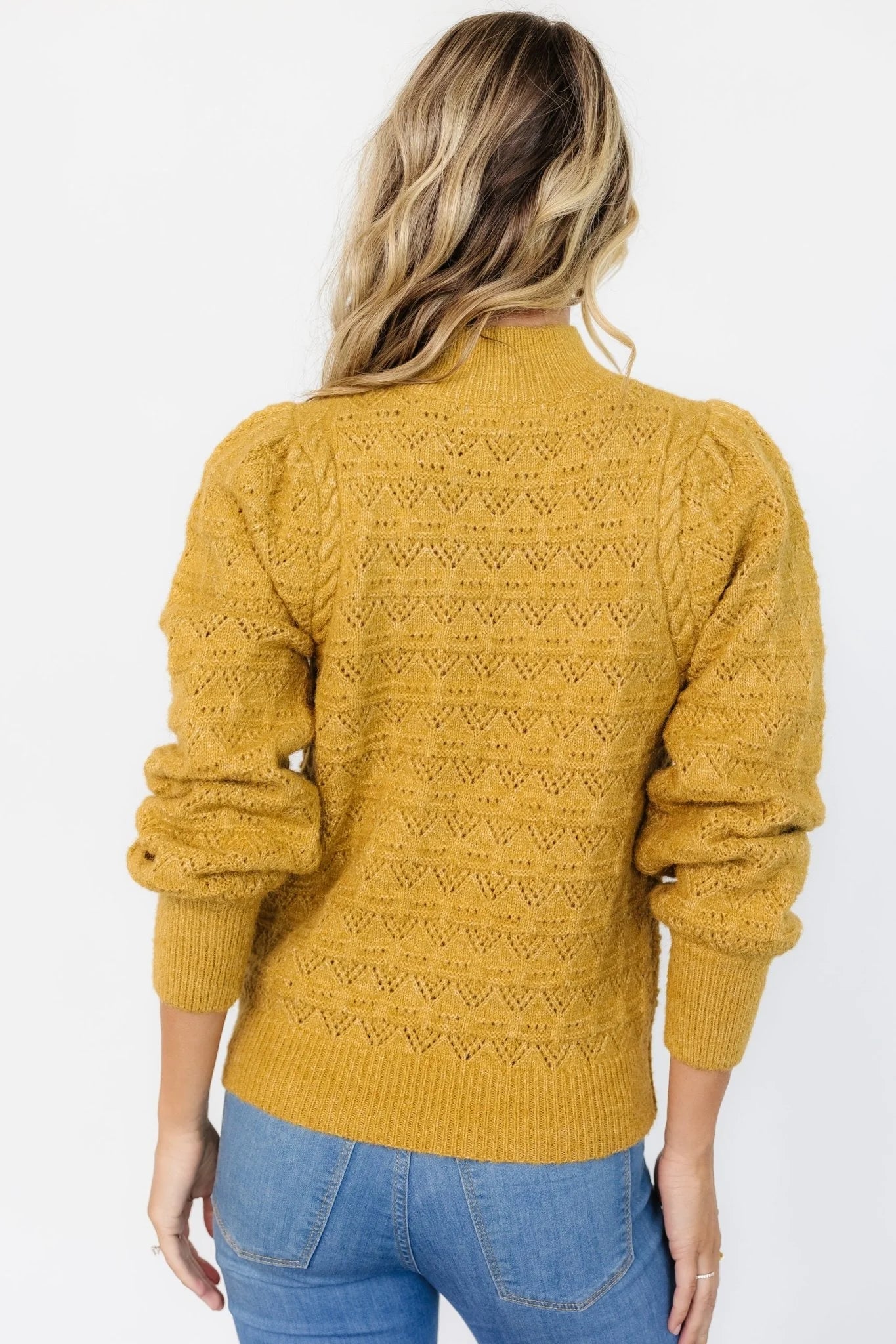 Grayson Sweater | Vintage Mustard