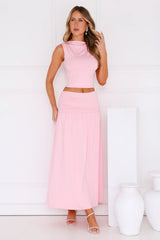 Couture Crop Top Pink