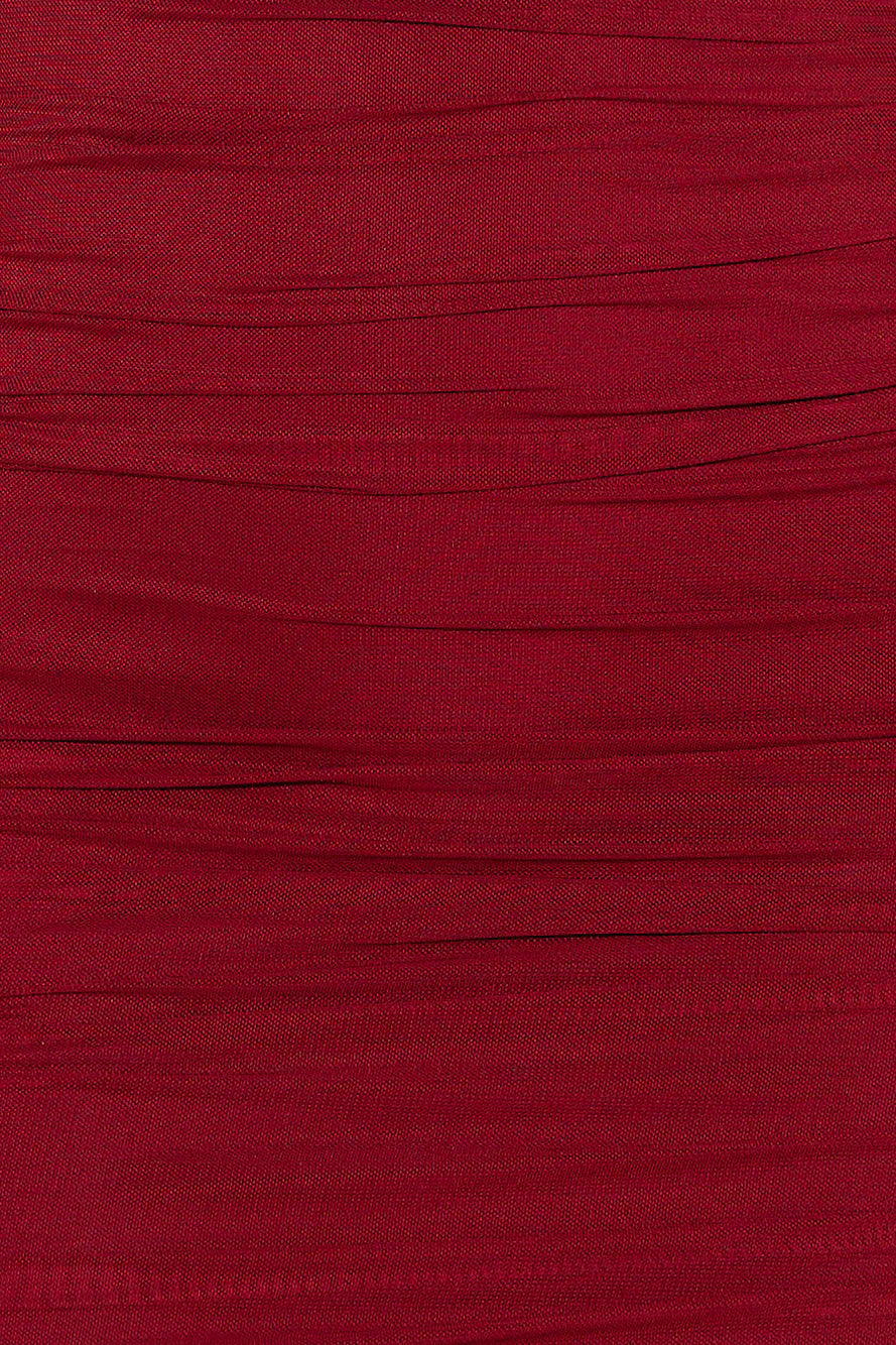 Trending Now Mini Dress Wine