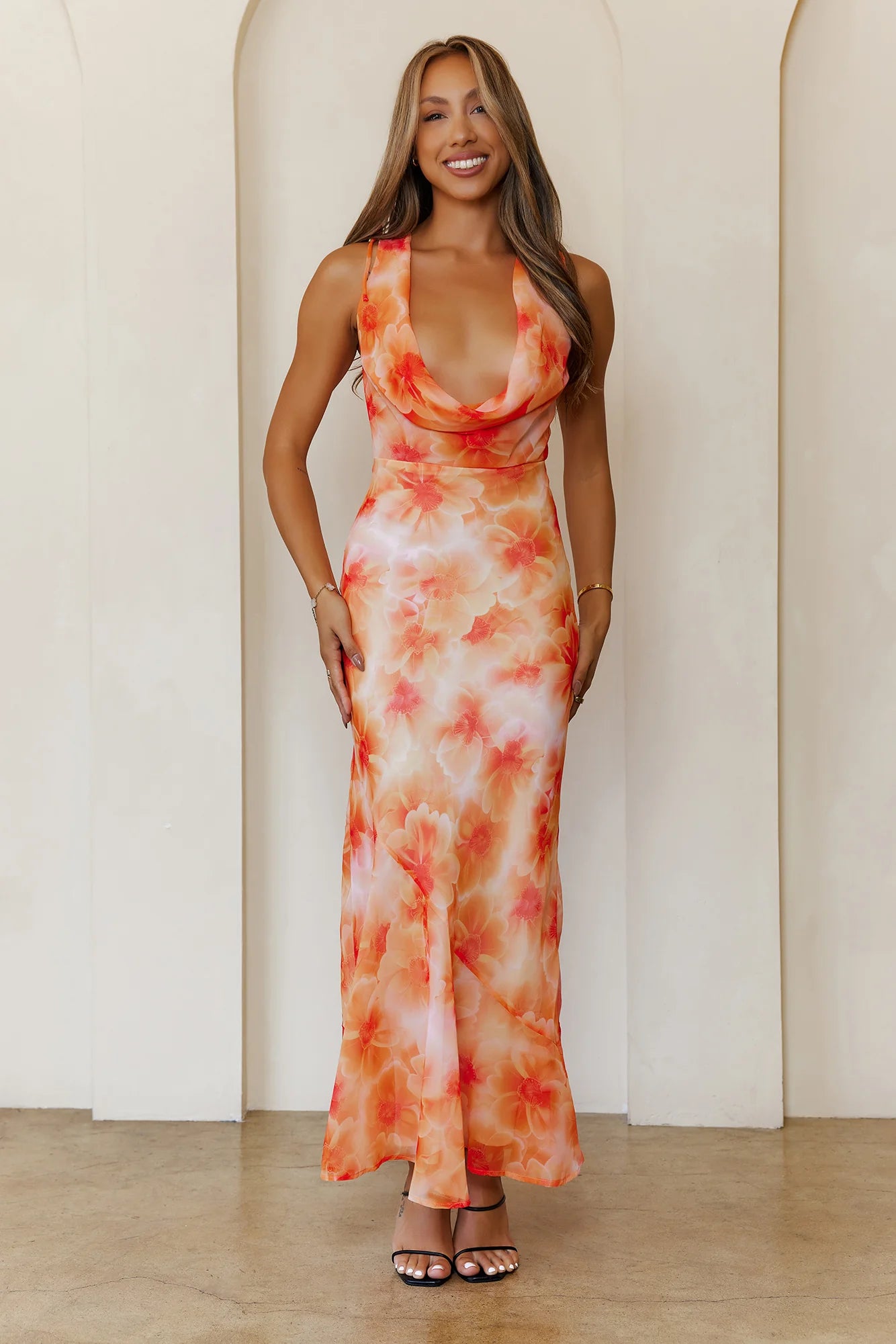 Bellini Babe Maxi Dress Orange