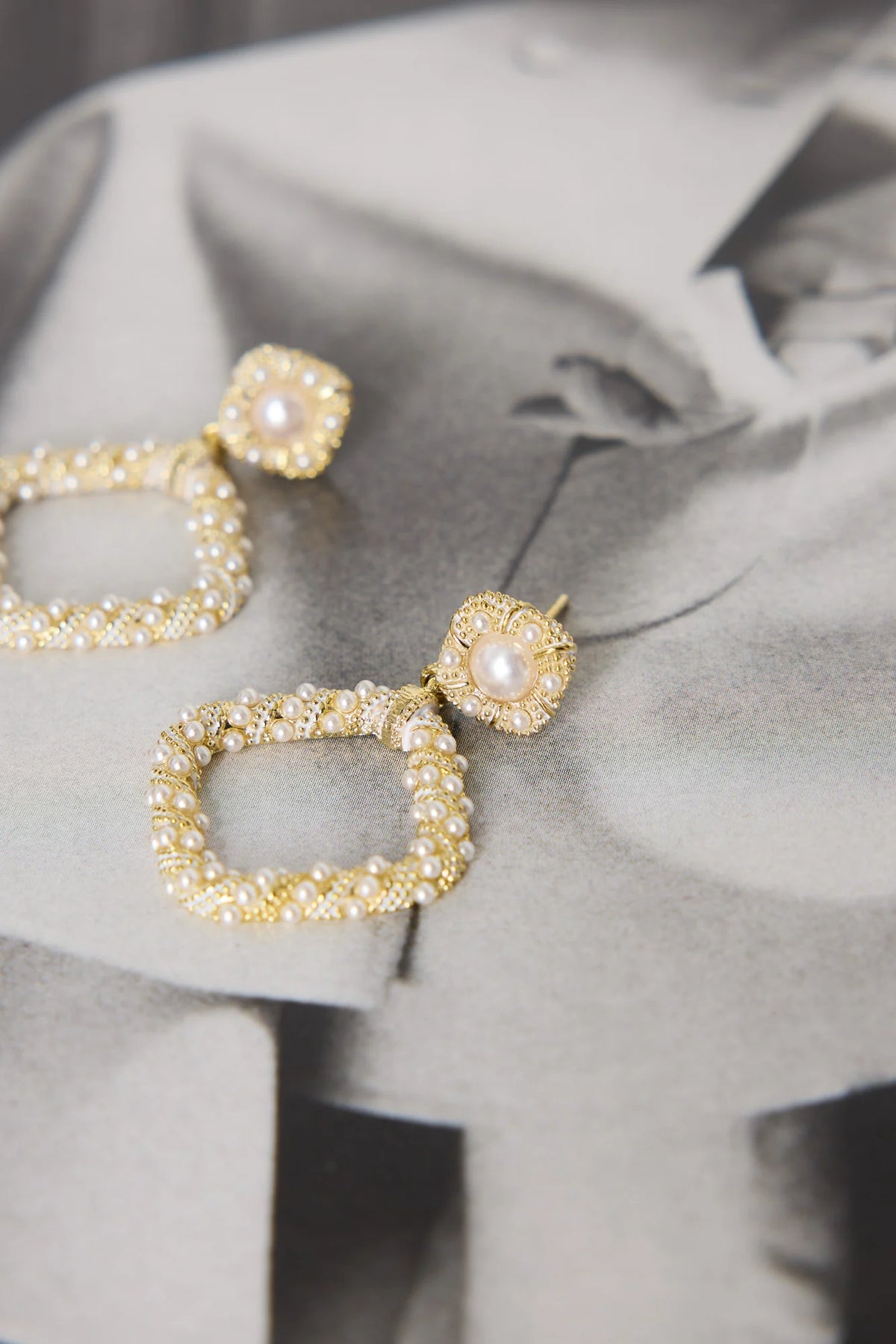18k Gold Plated Jayde Earrings Gold