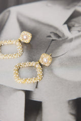 18k Gold Plated Jayde Earrings Gold