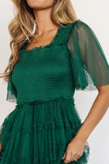 Bexley Tulle Dress | Dark Green