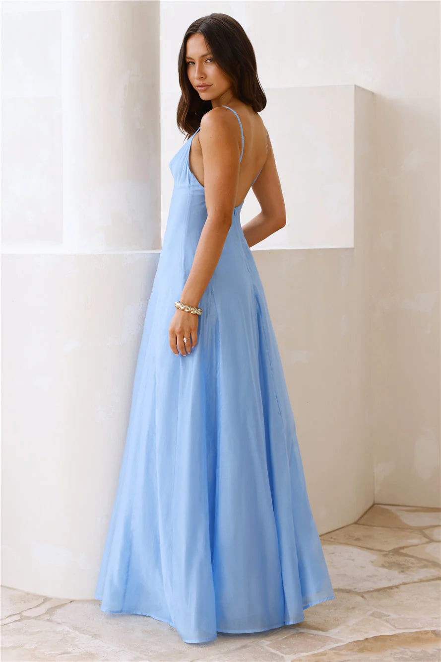 Dancing With Beauty Maxi Dress Jacaranda