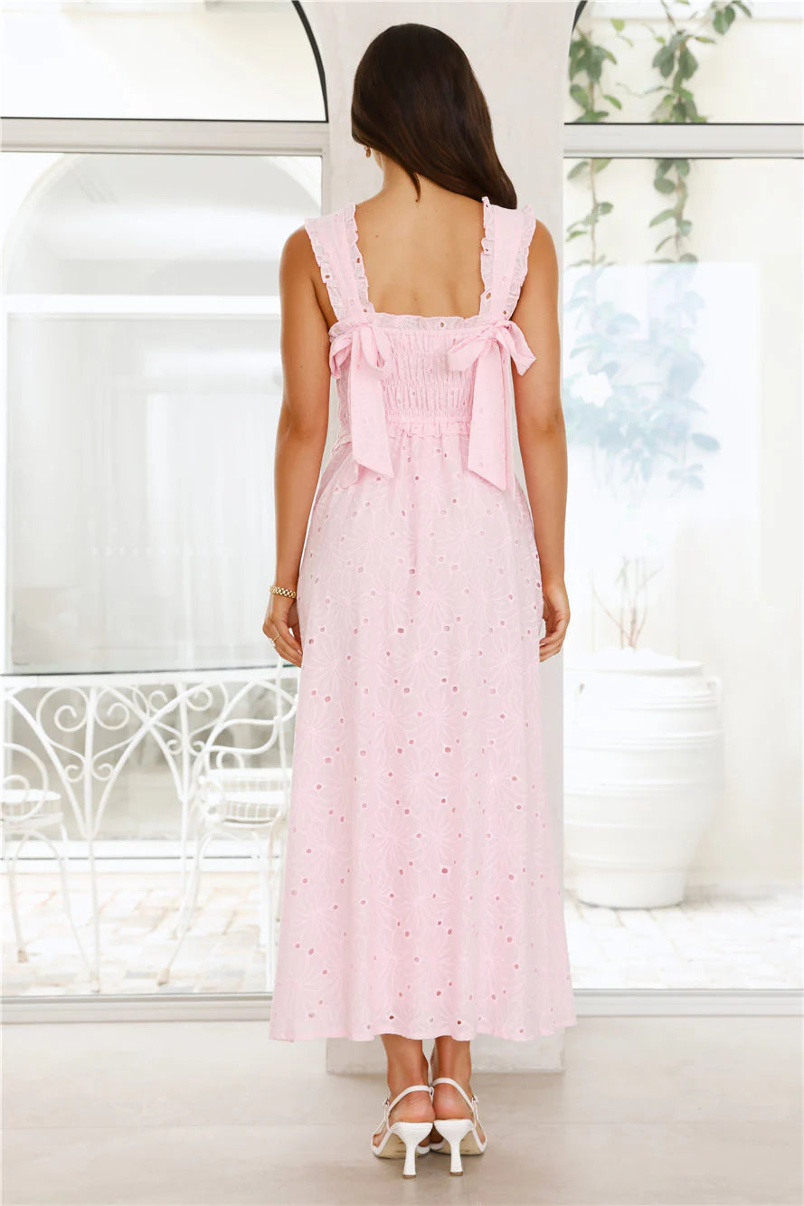 Bloom Edit Maxi Dress Pink