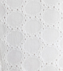 Sweetest Style Lace-Up Eyelet Skater Dress