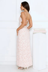 Dazzleberry Maxi Dress Pink