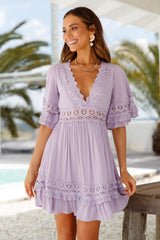 Go Forth Dress Lilac