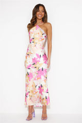 Divine Sweetness Midi Dress Pink