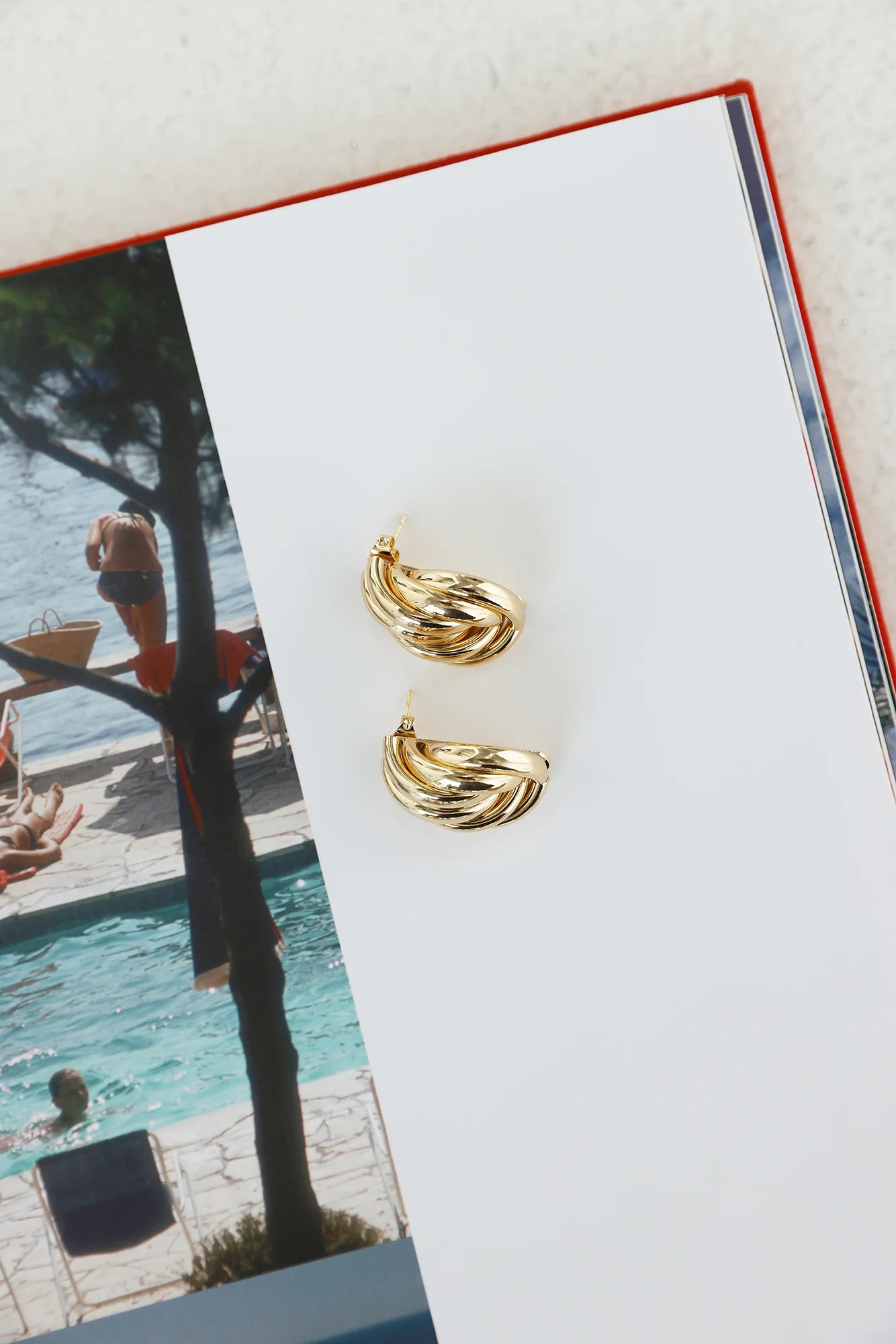 18k Gold Plated Seraphine Earring Gold