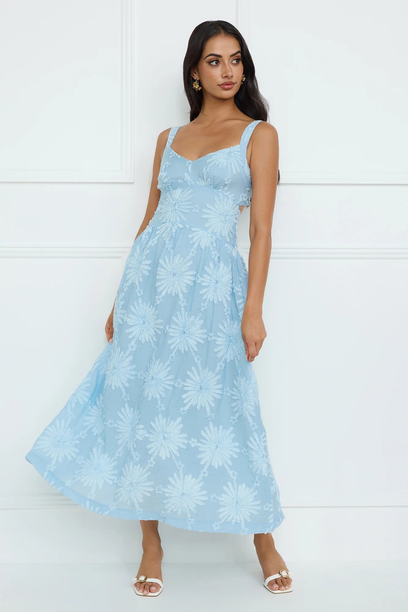 Exotic Euphoria Maxi Dress Blue
