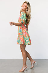 Fiji Mini Dress | Multi Print