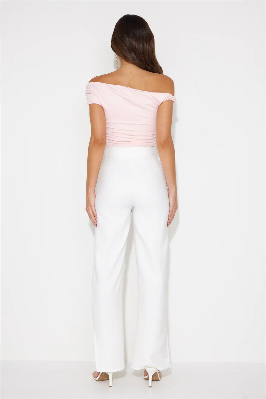 Sweetest Candy Crop Top Pink