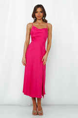 Family Secret Maxi Dress Hot Pink