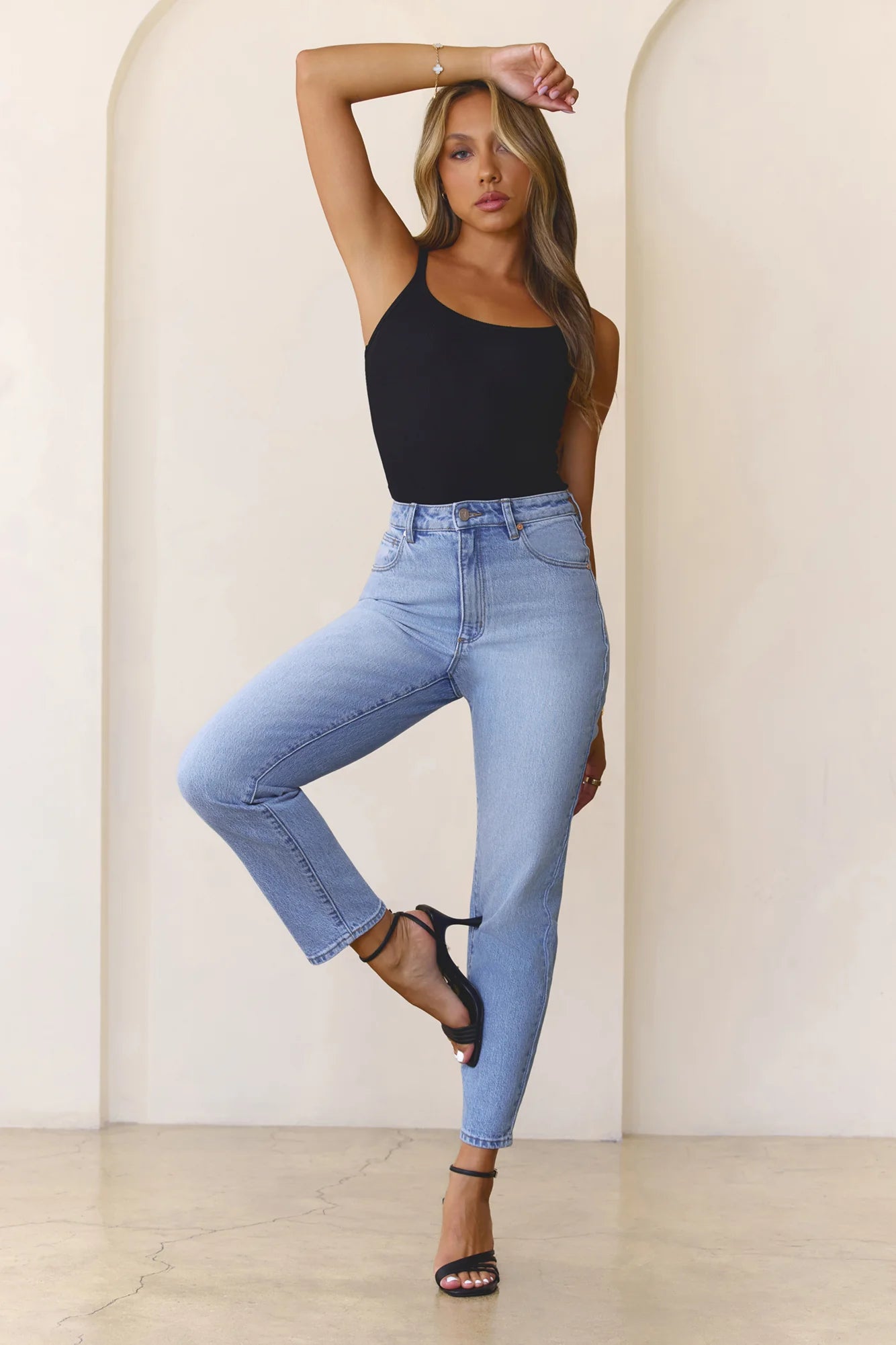 BASE Luxe Rib Weekender Cami Top Black