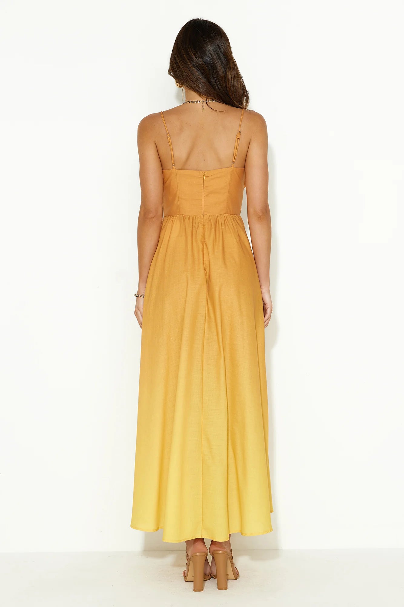 Candy Wonderland Maxi Dress Orange
