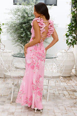 Daytime Luxe Maxi Dress Pink