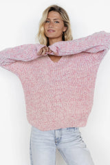 Rosie Knit Sweater | Soft Pink