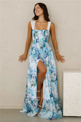 Beneath The Palms Maxi Dress Blue