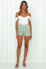 This Magic Moment Crop Top White