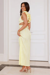 Trust Your Love Maxi Dress Yellow