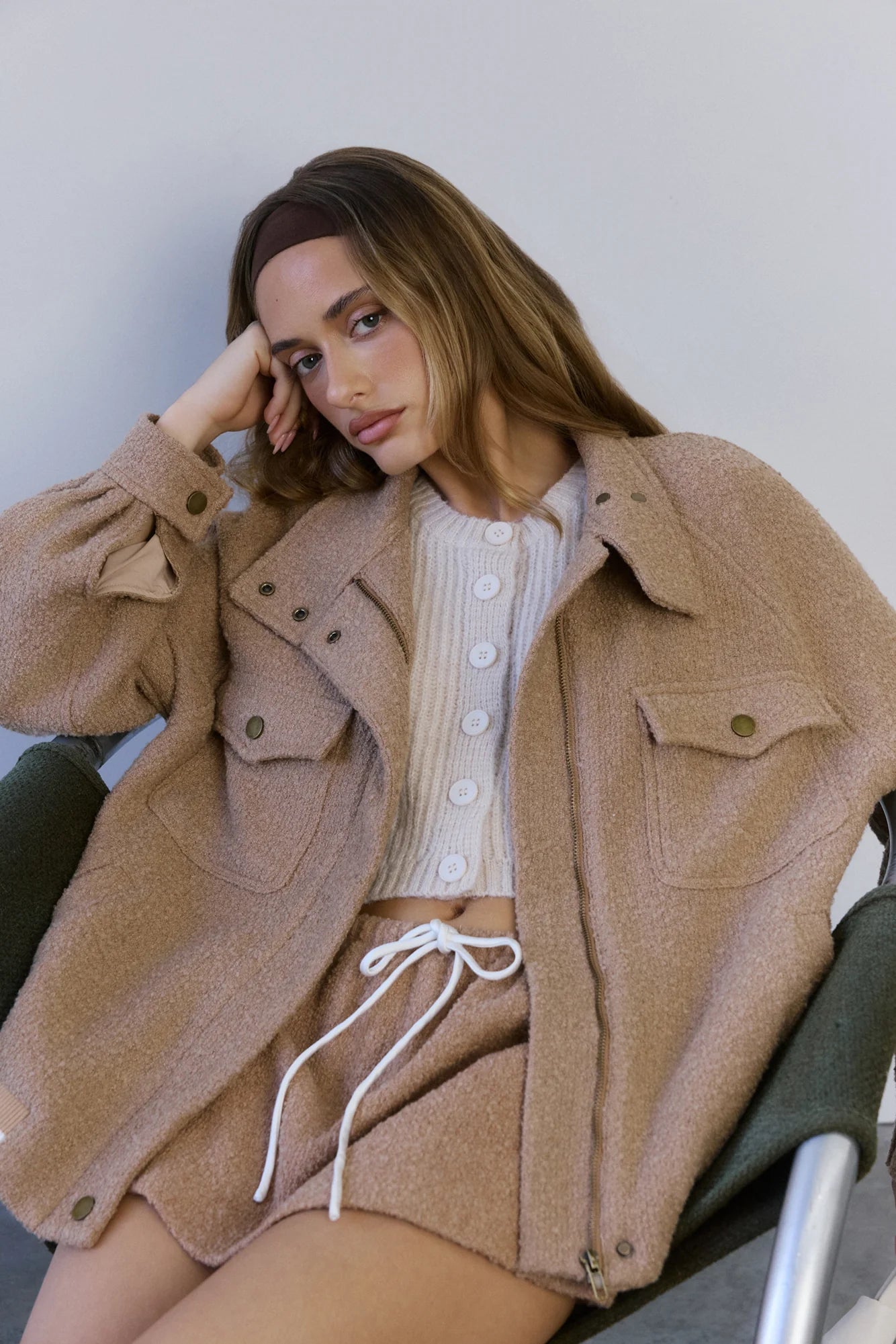 Winter Whimsy Jacket Caramel