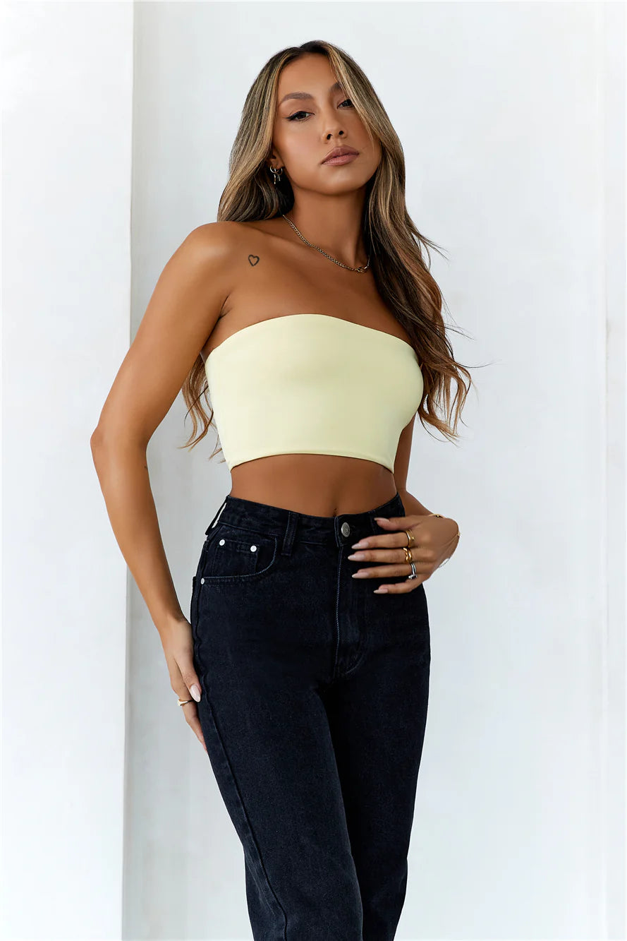BASE  Mix And Match Bandeau Yellow