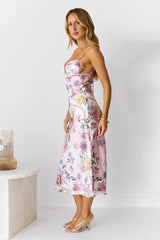 Flower Sanctuary Midi Dress Floral