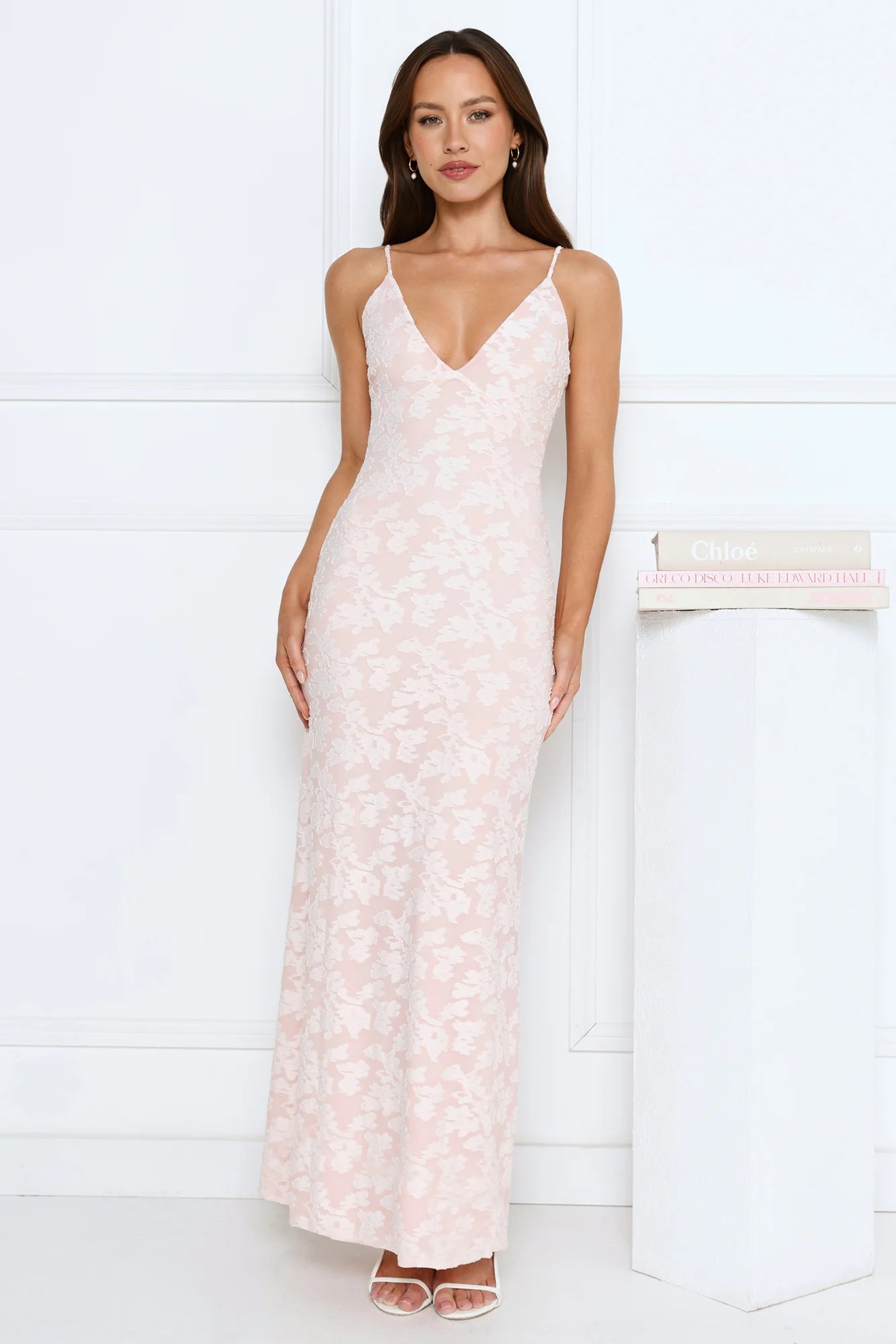 Dazzleberry Maxi Dress Pink