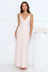 Dazzleberry Maxi Dress Pink