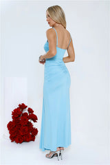 Vibe Magnet Maxi Dress Blue