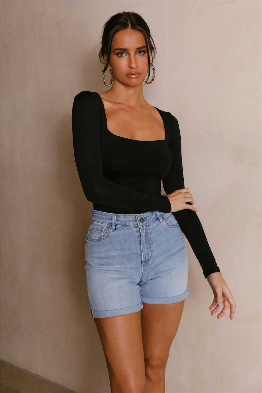Super Vision Bodysuit Black