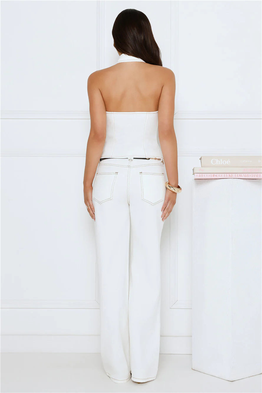 Afterglow Jeans Porcelain