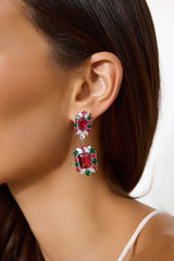 925 Silver It's The Holidays Earrings Silver