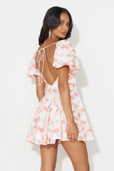 Dreams To Be Mini Dress Orange