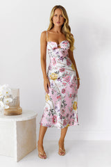 Flower Sanctuary Midi Dress Floral