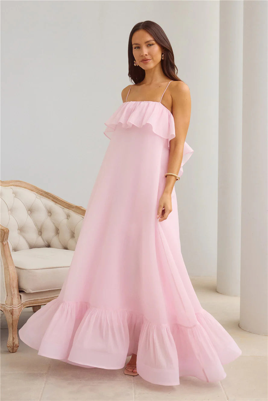 Flourishing Fantasy Maxi Dress Lilac