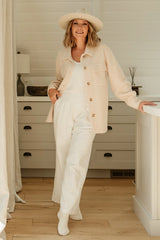 Jayden Sherpa Jacket | Honey